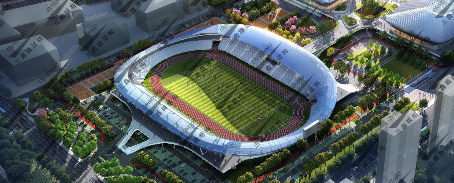 乾县文化体育中心膜结构 乾县文化体育中心膜结构